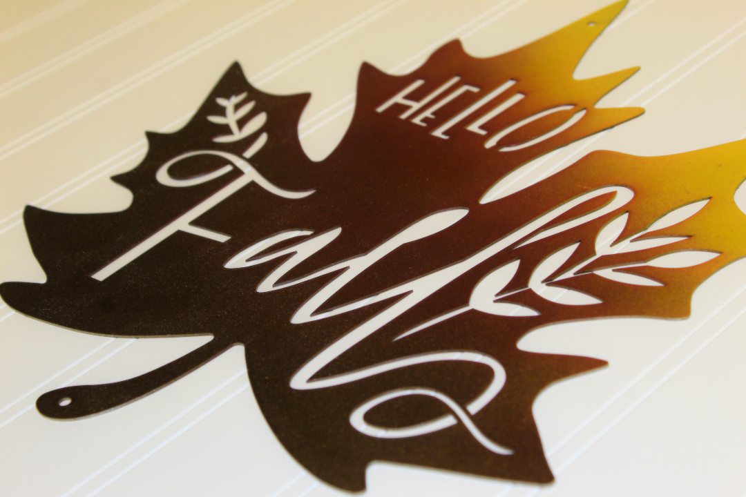 Hello Fall! Sign
