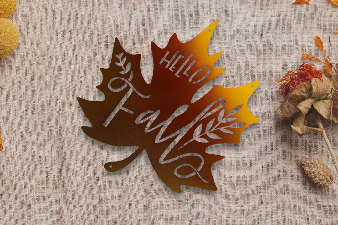 Hello Fall! Sign