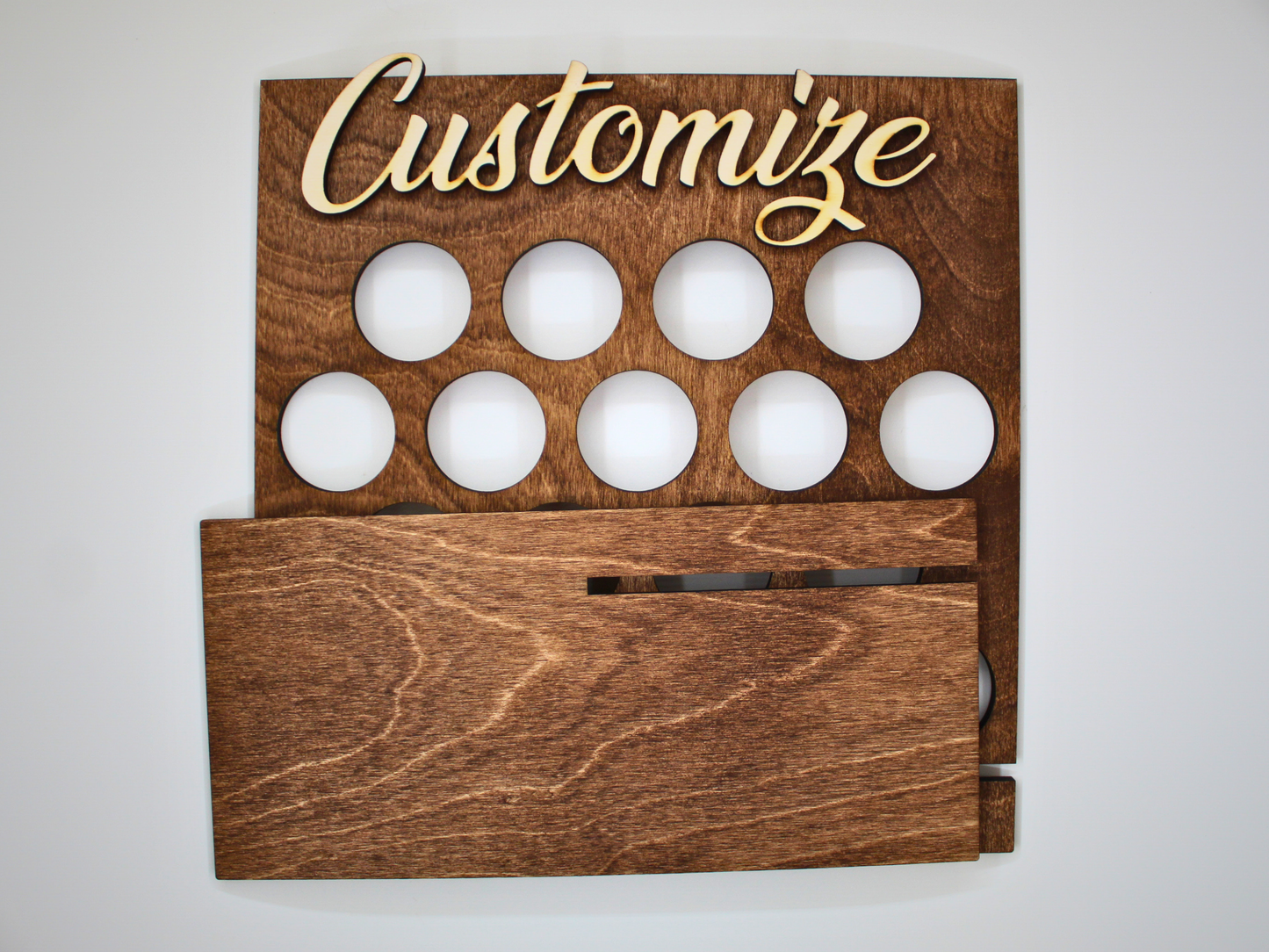 Personalized K-Cup Holder