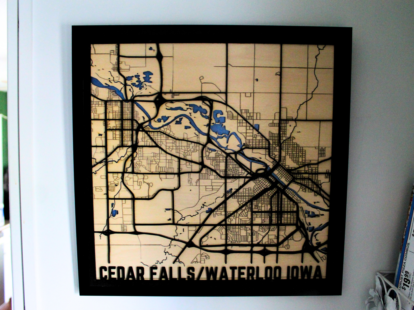 Custom City Street Map