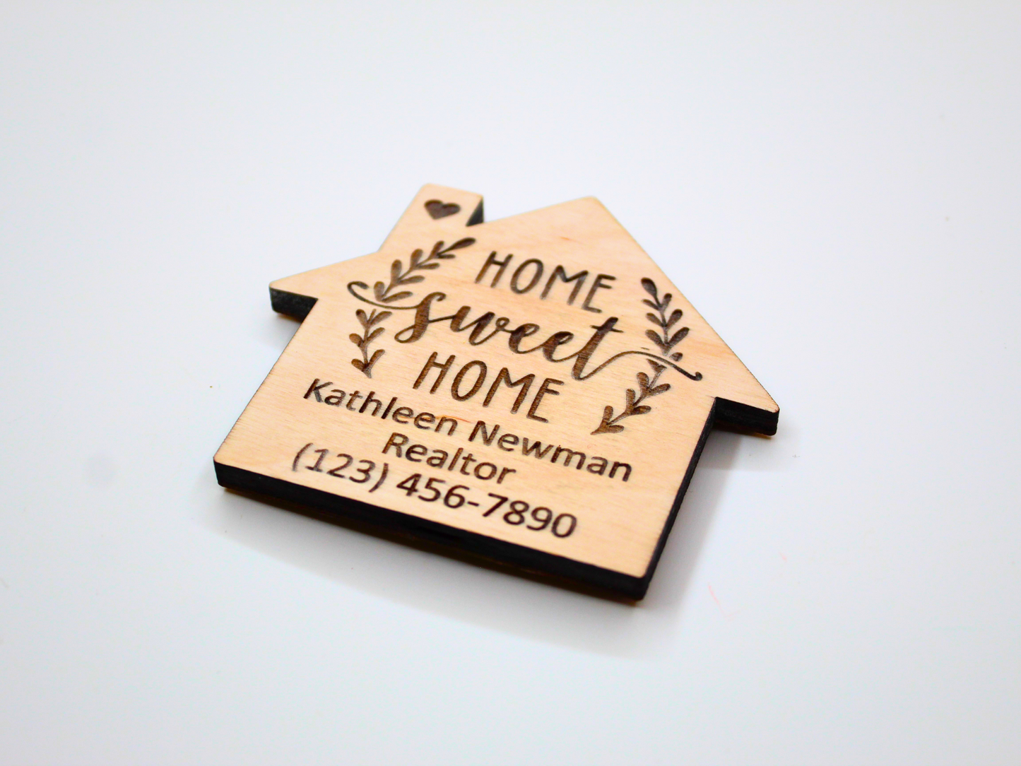 Realtor Wood Coaster