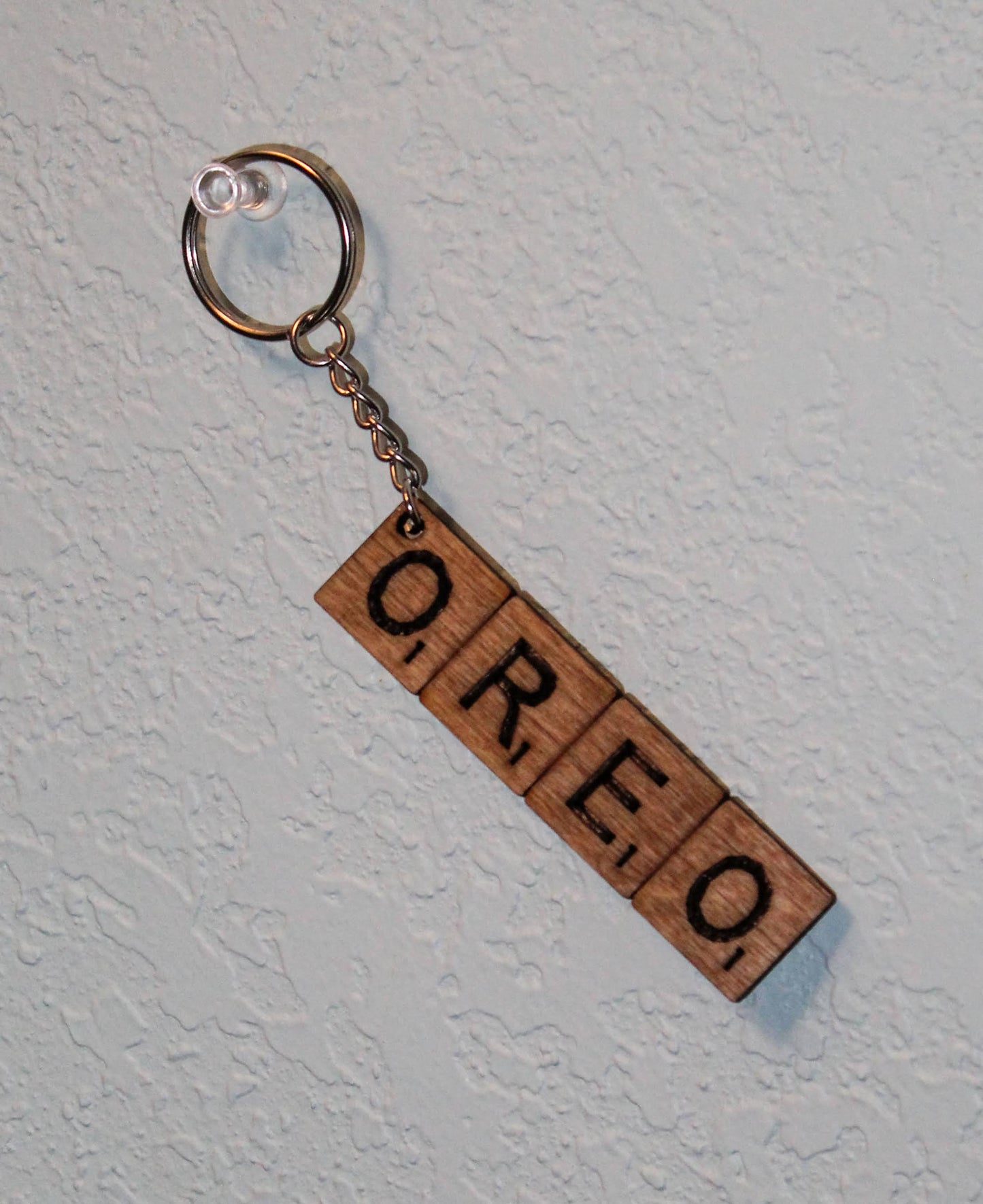 Custom Scrabble Tile Keychain