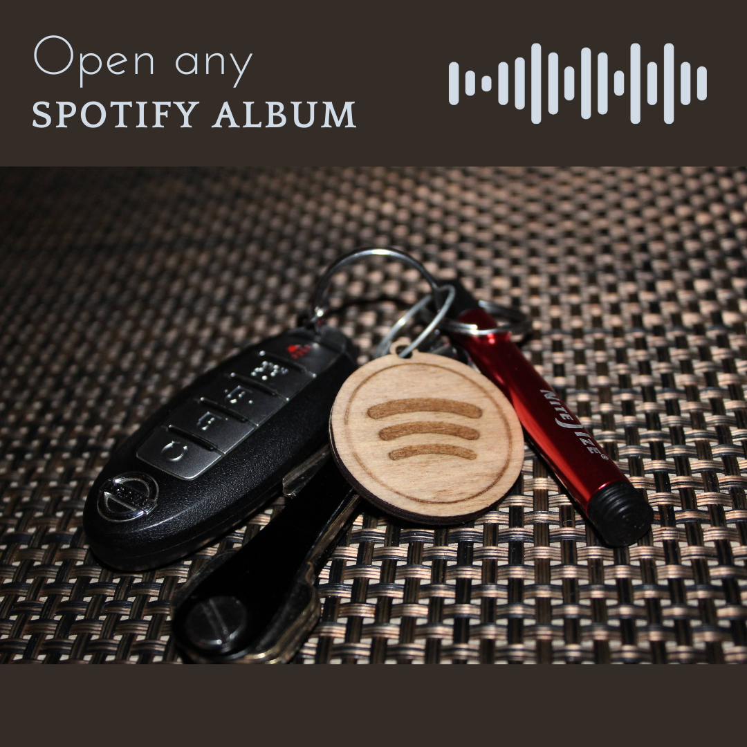 NFC Spotify Keychain