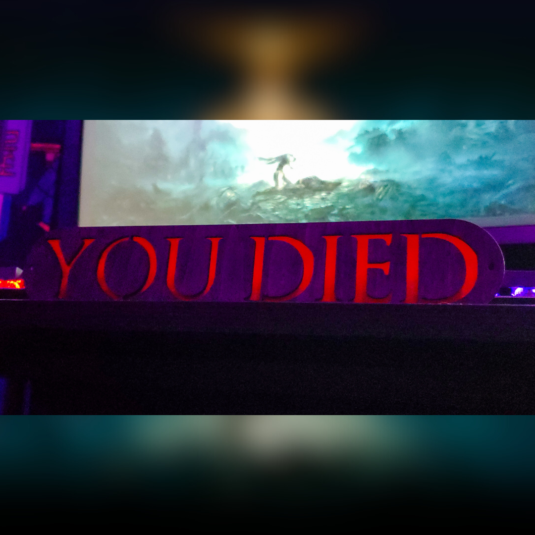 Elden Ring "You Died" Sign