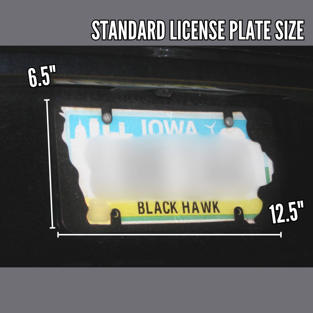 Iowa License Plate Frame