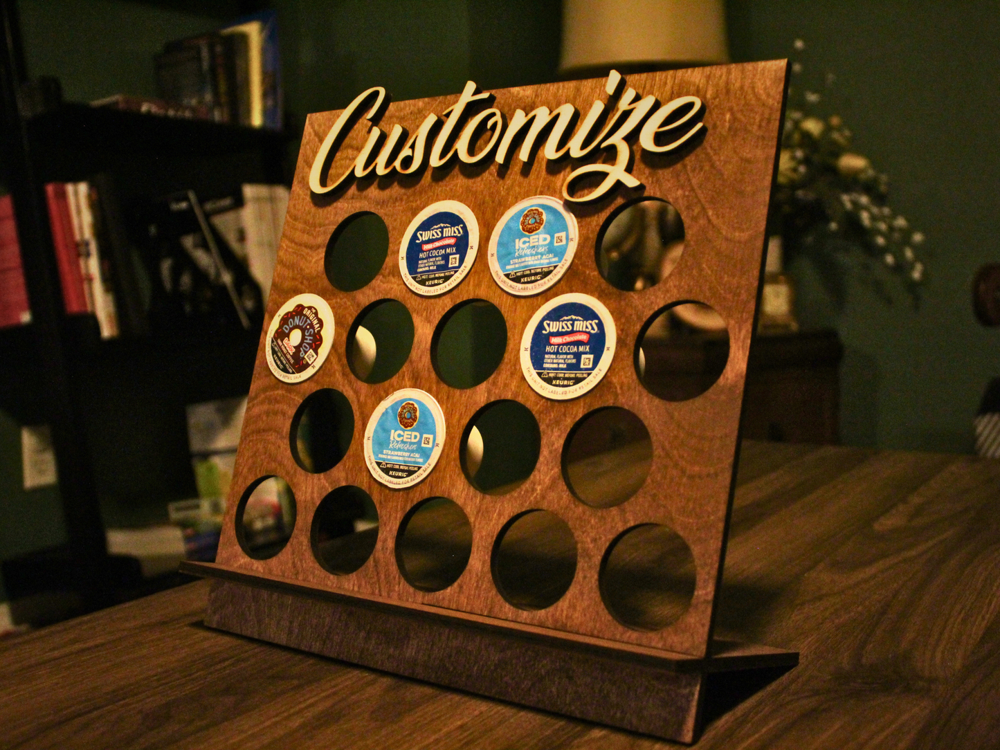 Personalized K-Cup Holder