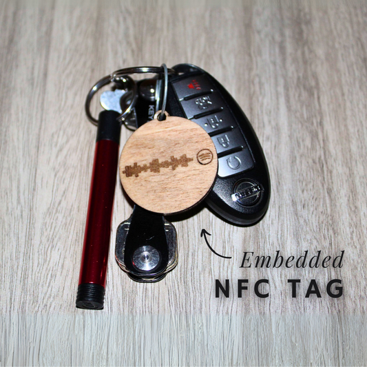 NFC Spotify Keychain