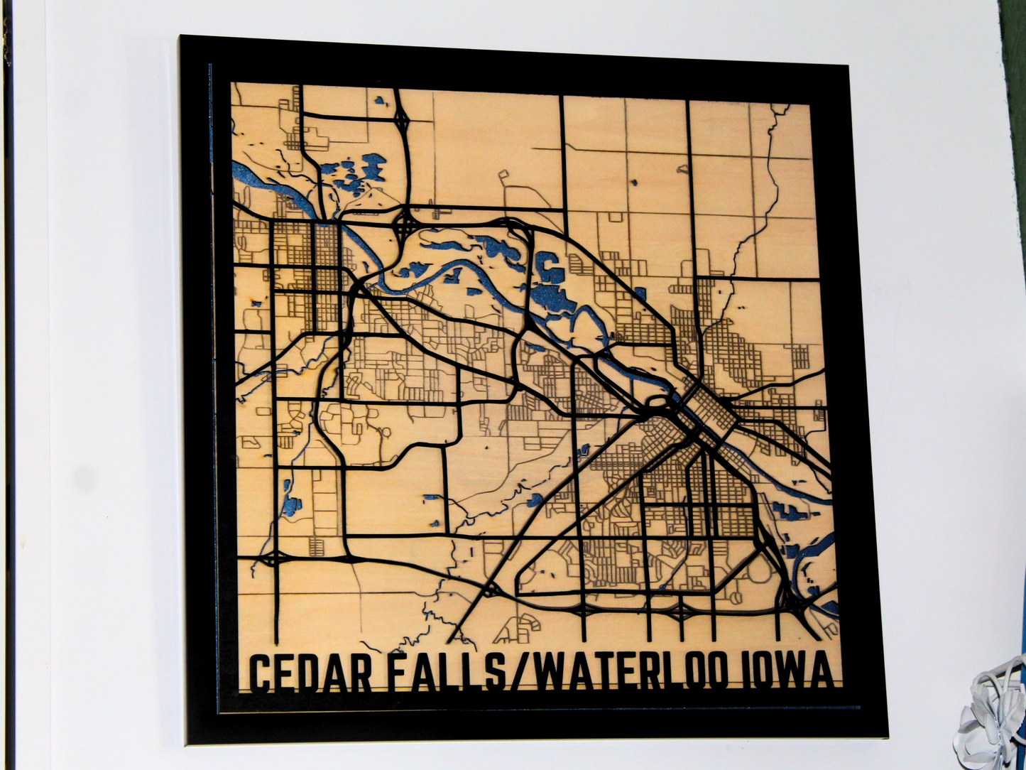 Custom City Street Map