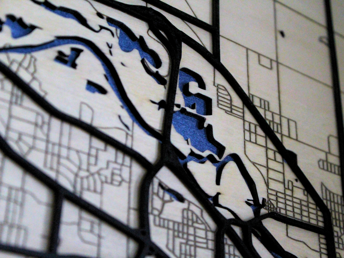 Custom City Street Map