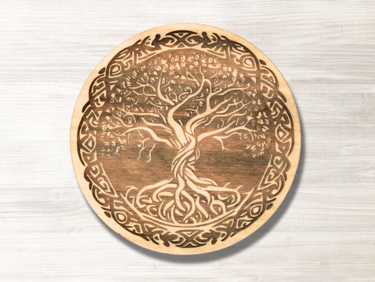 Celtic Wood Coasters