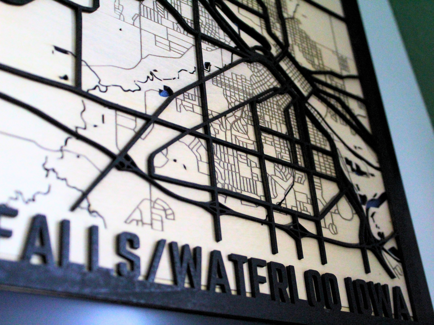 Custom City Street Map