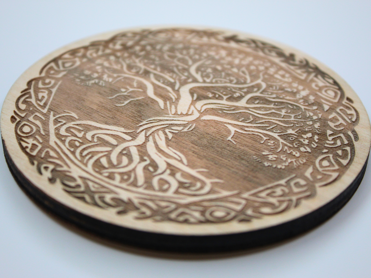 Celtic Wood Coasters