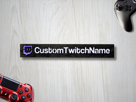 Custom Gaming Name Sign