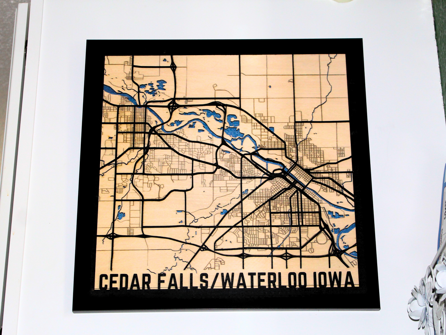 Custom City Street Map