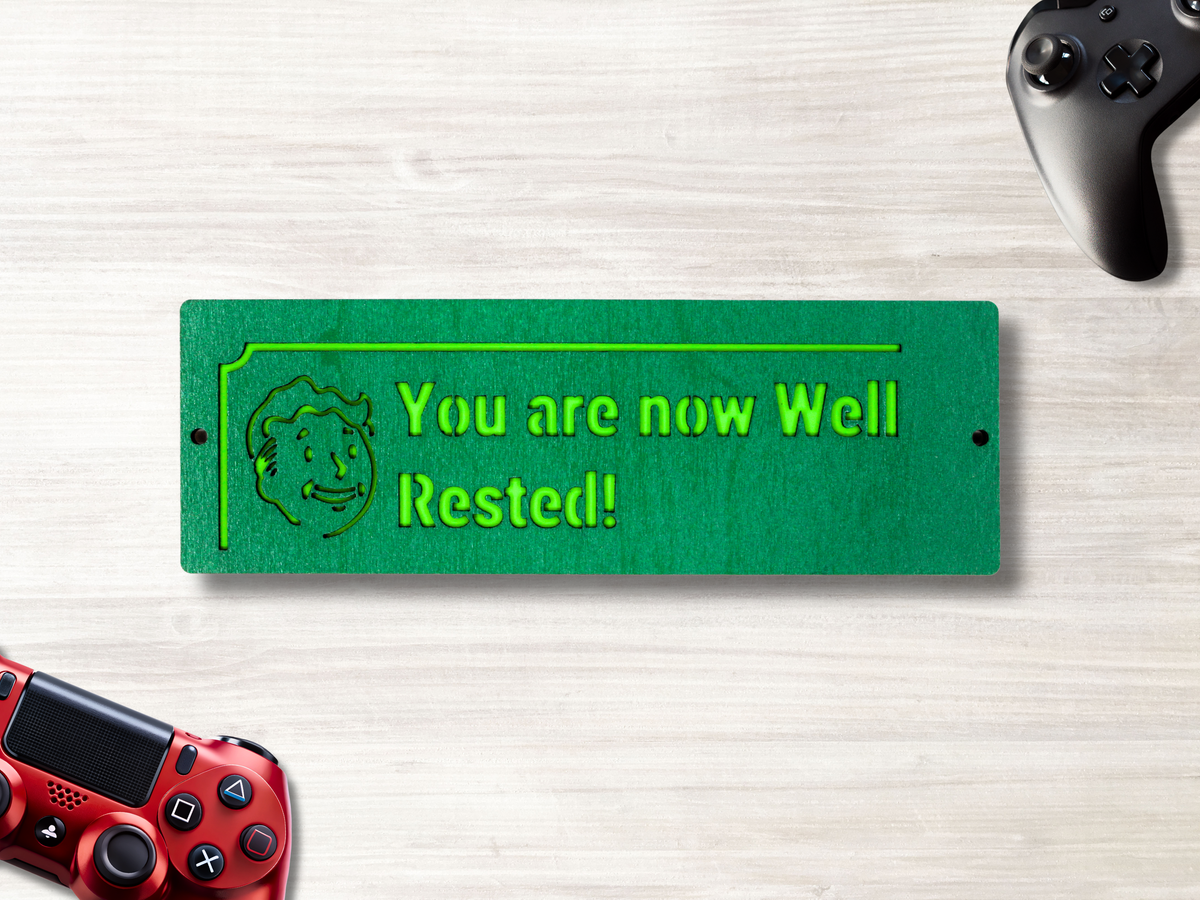 Fallout Vault Boy Notification Sign
