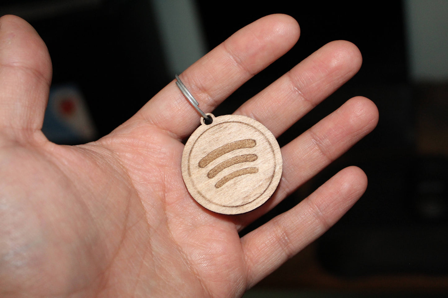 NFC Spotify Keychain