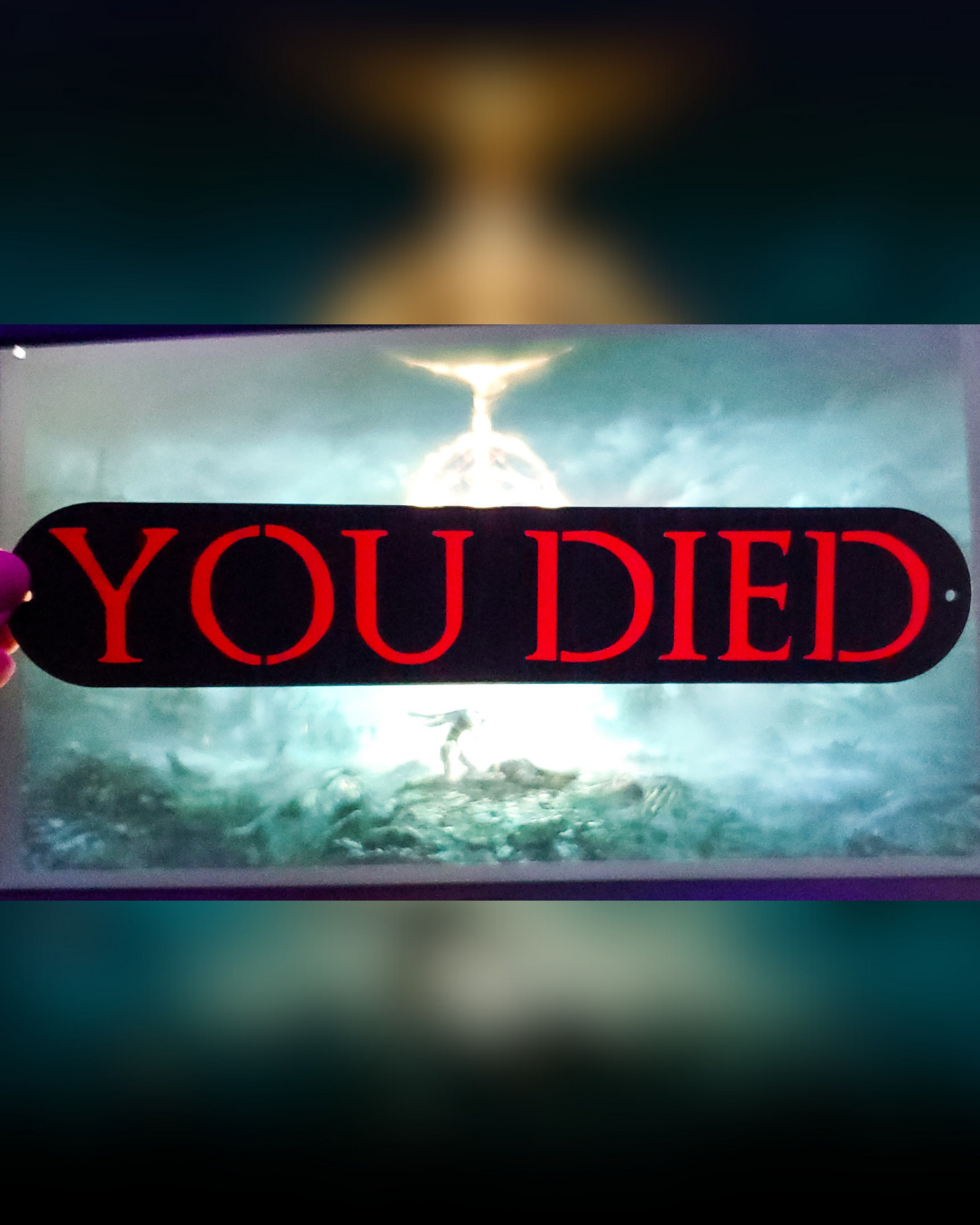 Elden Ring "You Died" Sign