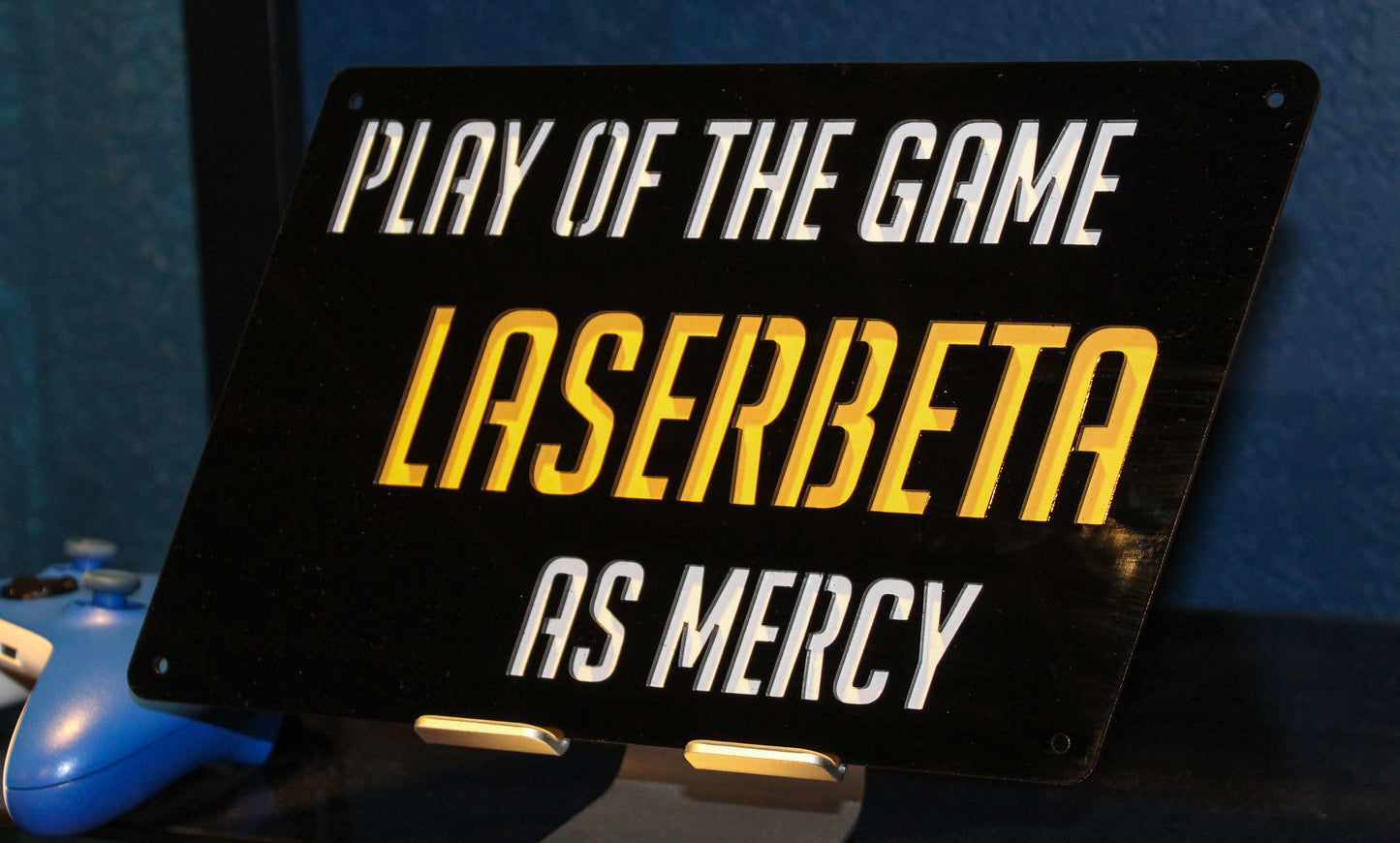 Overwatch 2 "Play of the Game" Sign