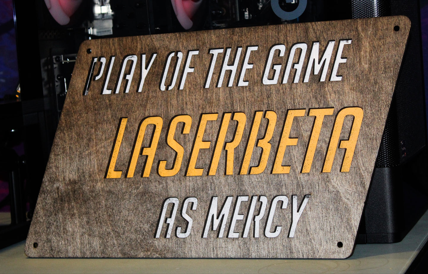 Overwatch 2 "Play of the Game" Sign