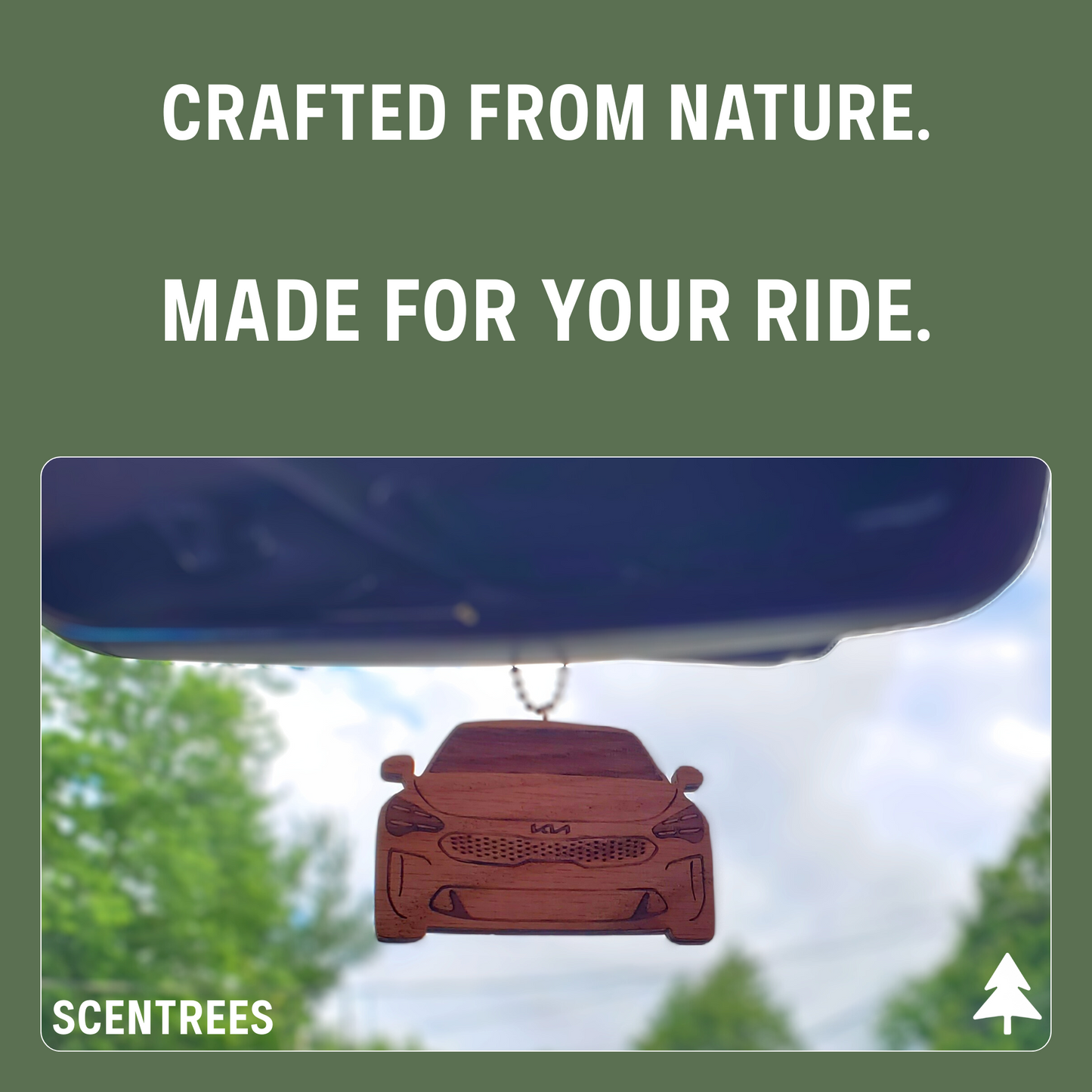 SCENTREES Custom Car Air Freshener
